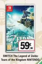 Oferta de Nintendo - Switch The Legend Of Zelda: Tears Of The Kingdom por 59,9€ en E.Leclerc