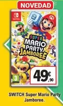 Oferta de Nintendo Switch - Super Mario Party Jamboree por 49,9€ en E.Leclerc