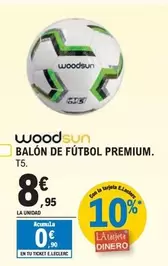 Oferta de Woodsun - Balon De Futbol Premium por 8,95€ en E.Leclerc