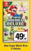 Oferta de Nintendo Switch - New Super Mario Bros. U Deluxe por 49,9€ en E.Leclerc