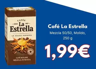 Oferta de La Estrella - Café por 1,99€ en Cash Unide