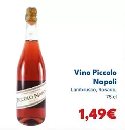 Oferta de Piccolo Napoli - Vino por 1,49€ en Cash Unide