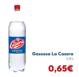 Oferta de La Casera - Gaseosa por 0,65€ en Cash Unide