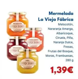 Oferta de La Vieja Fábrica - Mermelada por 1,39€ en Cash Unide