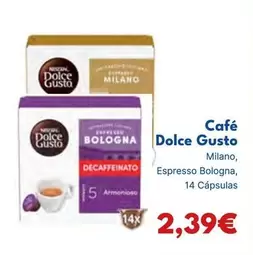 Oferta de Dolce Gusto - Café por 2,39€ en Cash Unide