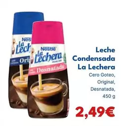 Oferta de La Lechera - Leche Condensada por 2,49€ en Cash Unide