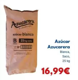 Oferta de Azucarera - Azúcar por 16,99€ en Cash Unide