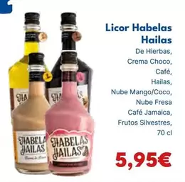 Oferta de Habelas Hailas - Licor  por 5,95€ en Cash Unide