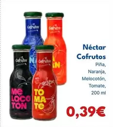 Oferta de Cofrutos - Néctar por 0,39€ en Cash Unide