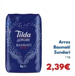 Oferta de Sundari - Arroz Basmati por 2,39€ en Cash Unide