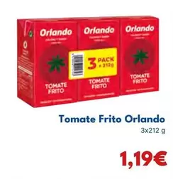 Oferta de Orlando - Tomate Frito por 1,19€ en Cash Unide