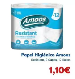 Oferta de Amoos - Papel Higiénico por 1,1€ en Cash Unide