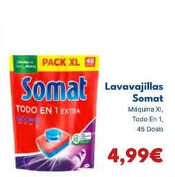 Oferta de Somat - Lavavajillas por 4,99€ en Cash Unide