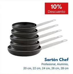 Oferta de Sartén Chef en Cash Unide