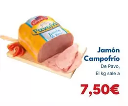 Oferta de Campofrío - Jamón por 7,5€ en Cash Unide