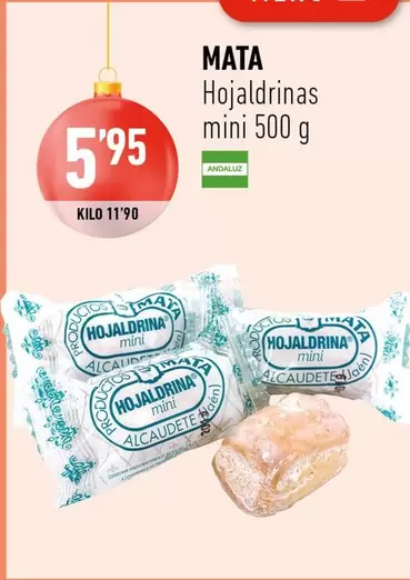 Oferta de Mata - Hojaldrinas Mini por 5,95€ en Supermercados Deza