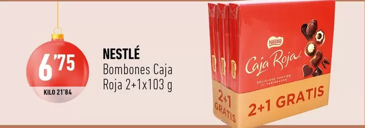 Oferta de Nestlé - Bombones Caja Roja por 6,75€ en Supermercados Deza