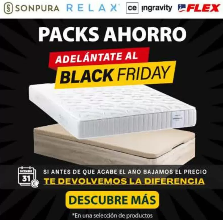 Oferta de Flex - Packs Ahorro en Colchón Exprés