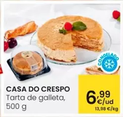 Oferta de Casa Do Crespo - Tarta De Galleta por 6,99€ en Eroski