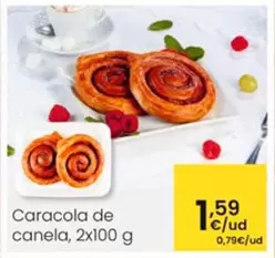 Oferta de Caracola De Canela por 1,59€ en Eroski