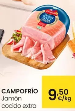 Oferta de Campofrío - Jamon Cocido Extra por 9,5€ en Eroski