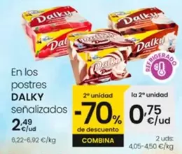 Oferta de Dalky - En Los Postres por 2,49€ en Eroski