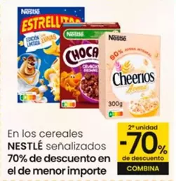 Oferta de Nestlé - En Los Cereales Senalizados en Eroski