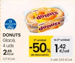 Oferta de Donuts - Glacé por 2,85€ en Eroski