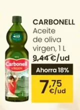 Oferta de Carbonell - Aceite De Oliva Virgen por 7,75€ en Eroski