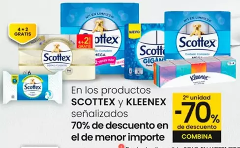 Oferta de Scottex - En Los Productos Senalizados en Eroski