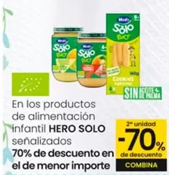 Oferta de Hero - En Los Productos De Alimentación Infantil en Eroski