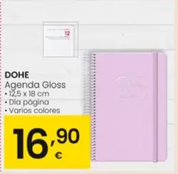 Oferta de Dohe - Agenda Gloss por 16,9€ en Eroski