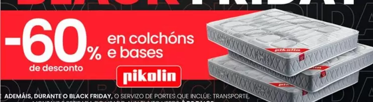 Oferta de Pikolin - En Colchóns E Bases en Eroski