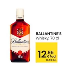 Oferta de Ballantine's - Whisky por 12,95€ en Eroski