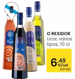 Oferta de O'Rexidor - Licor por 6,49€ en Eroski