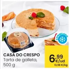 Oferta de Casa Do Crespo - Tarta De Galleta por 6,99€ en Eroski