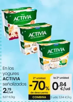 Oferta de Activia - En Los Yogures por 2,79€ en Eroski