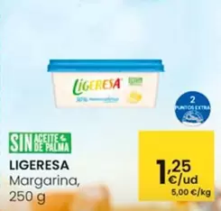 Oferta de Ligeresa - Margarina por 1,25€ en Eroski