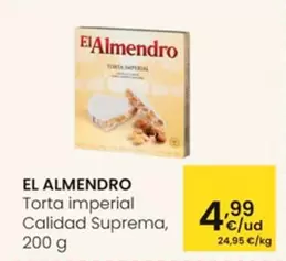 Oferta de El Almendro - Torta Imperial Calidad Suprema por 4,99€ en Eroski