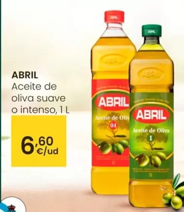 Oferta de Abril - Aceite De Oliva Suave O Intenso por 6,6€ en Eroski