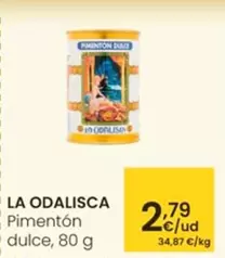 Oferta de La Odalisca - Pimentón Dulce por 2,79€ en Eroski