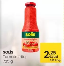 Oferta de Solís - Tomate Frito por 2,25€ en Eroski