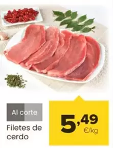 Oferta de Filetes De Cerdo por 5,49€ en Autoservicios Familia