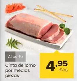 Oferta de Cinta De Lomo Por Medias Piezas por 4,95€ en Autoservicios Familia