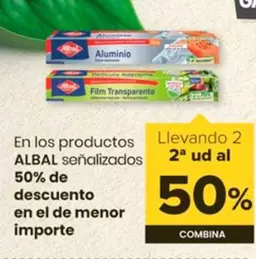 Oferta de Albal - En Los Productos  en Autoservicios Familia