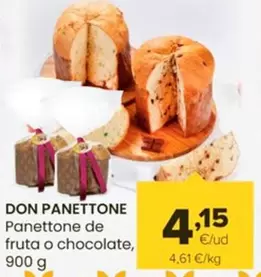 Oferta de Don Panettone - Panettone De Fruta O Chocolate por 4,15€ en Autoservicios Familia