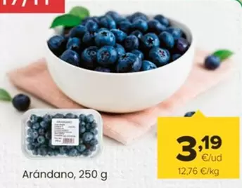 Oferta de Arandano por 3,19€ en Autoservicios Familia