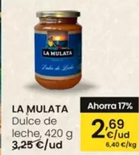 Oferta de La Mulata - Dulce De Leche por 2,69€ en Eroski