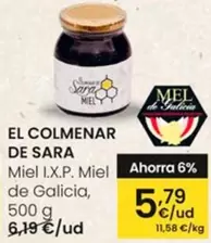 Oferta de El Colmenar De Sara - Miel I.X.P. Miel De Galicia por 5,79€ en Eroski