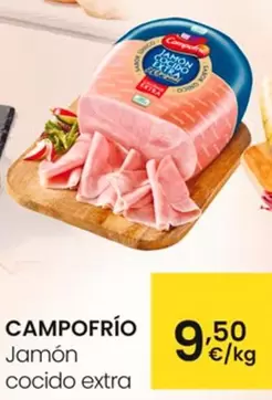 Oferta de Campofrío - Jamon Cocido Extra por 9,5€ en Eroski